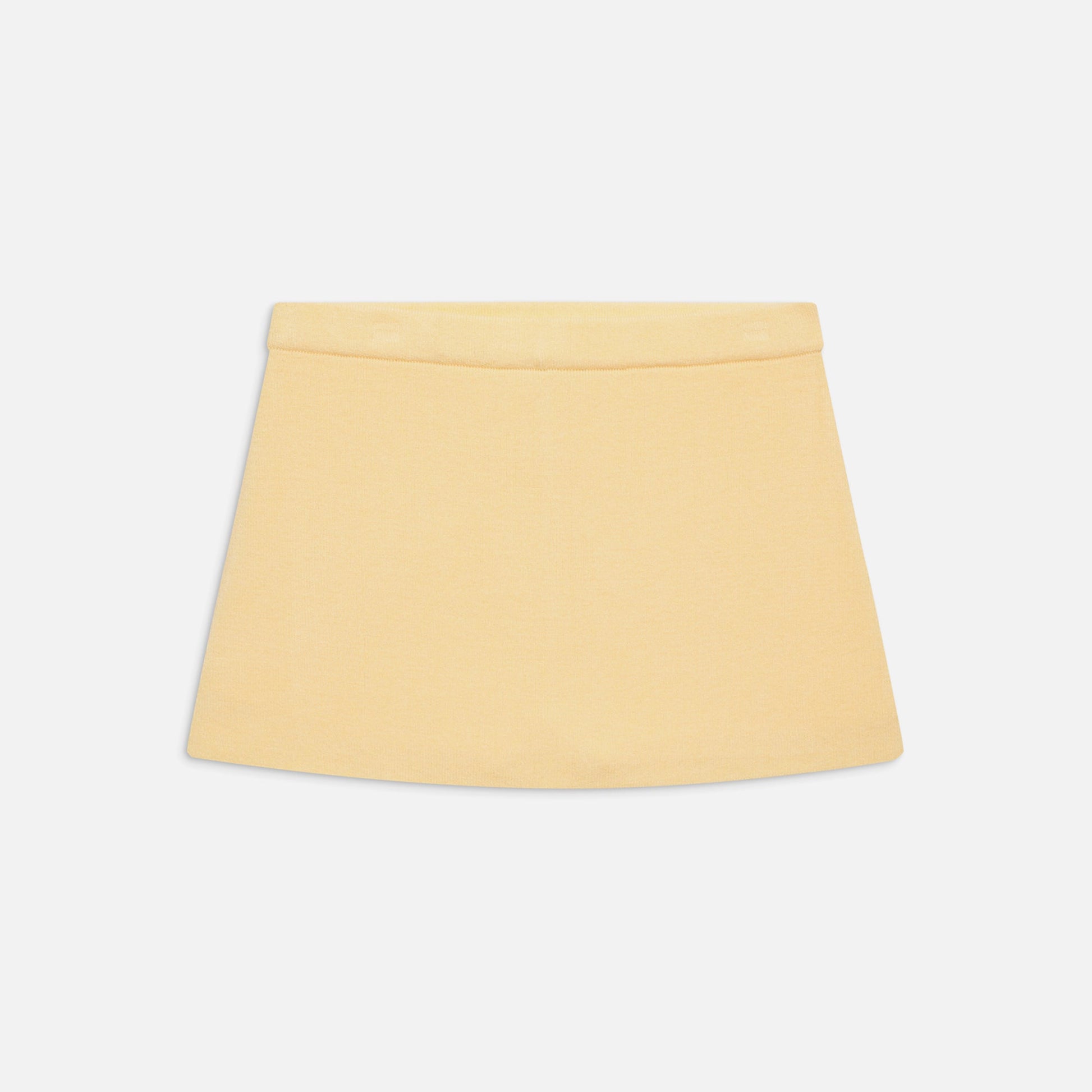 Women Kith Frankies Bikinis Marialla Cloud Knit Skort - Vanilla Sugar