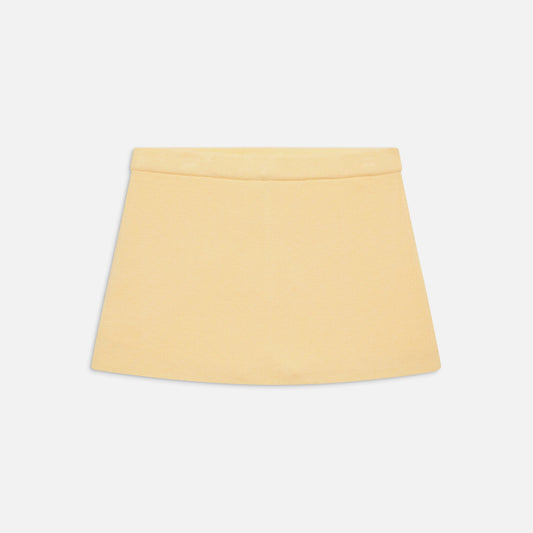 Women Kith Frankies Bikinis Marialla Cloud Knit Skort - Vanilla Sugar
