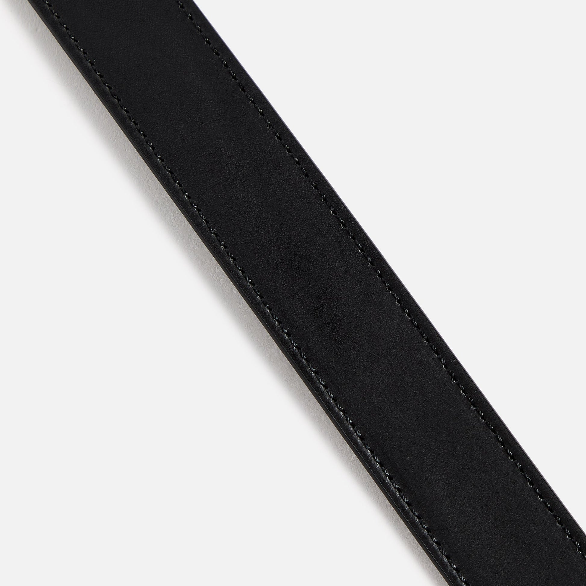 Men Kith Lemaire Minimal Western Belt - Black