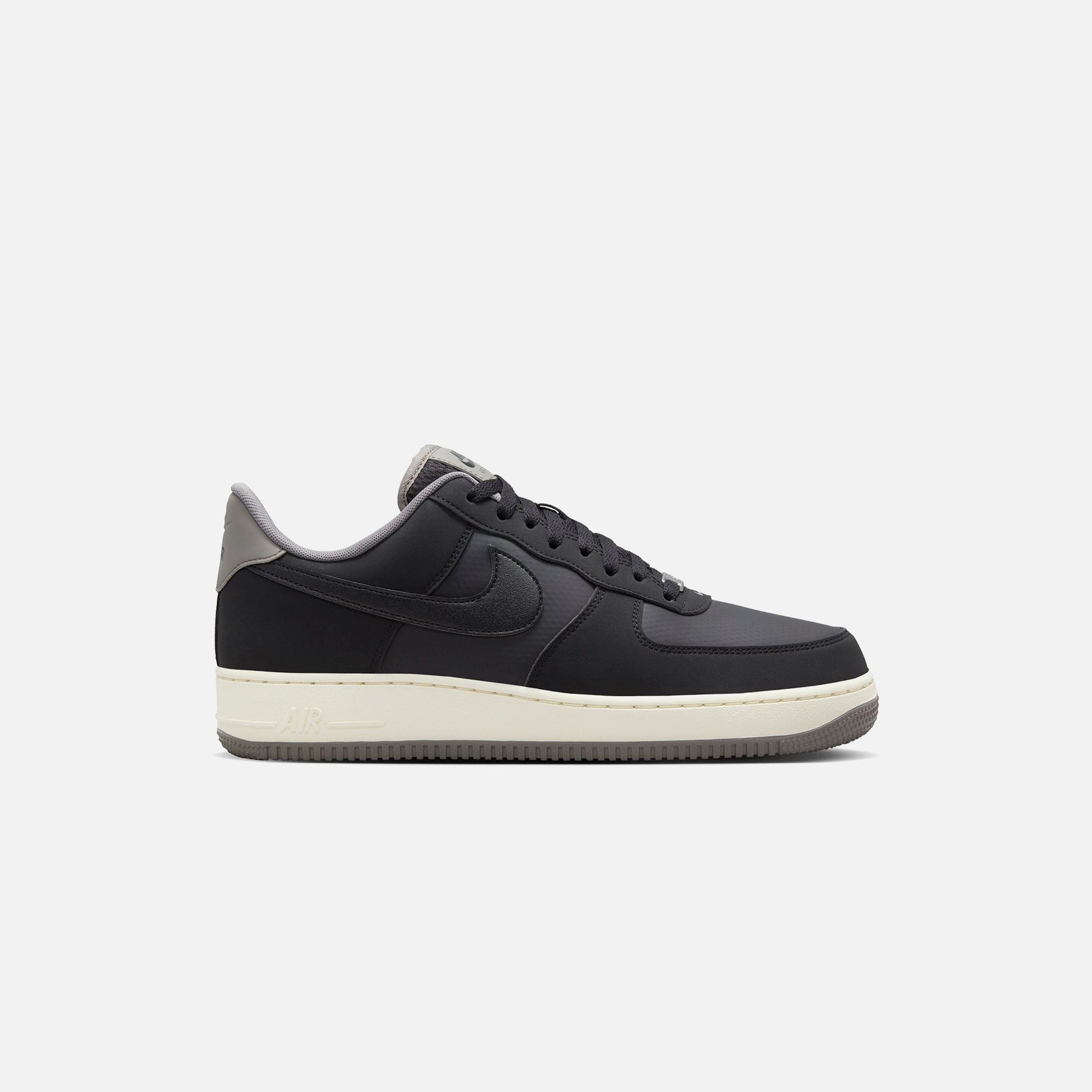 Men Kith Nike Air Force 1 '07 LV8 - Black / Flat Pewter / Coconut Milk