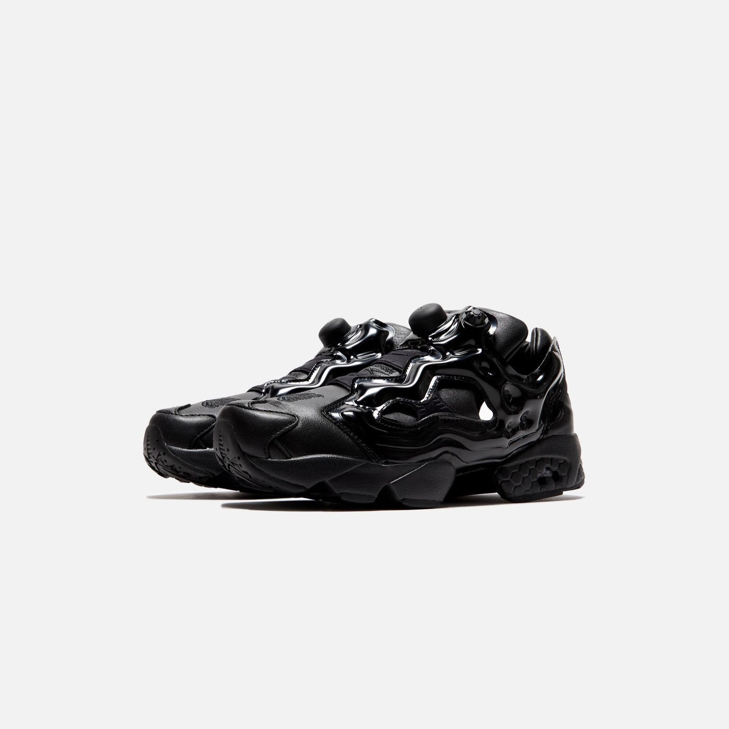 Men|Women Kith Reebok x Needles InstaPump Fury 94 - Black / Black / Black