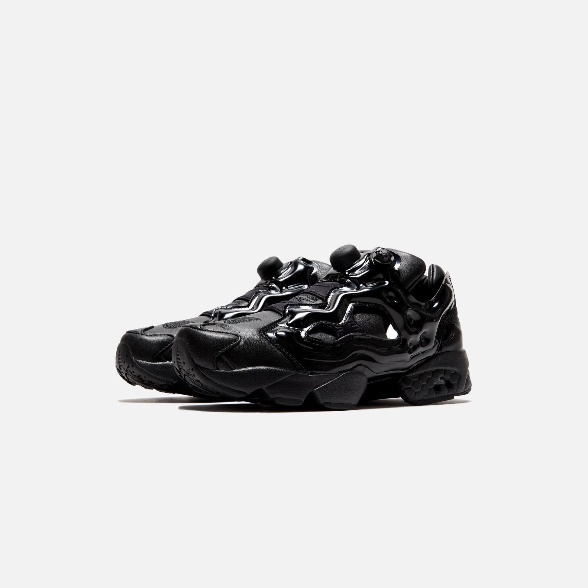 Men|Women Kith Reebok x Needles InstaPump Fury 94 - Black / Black / Black