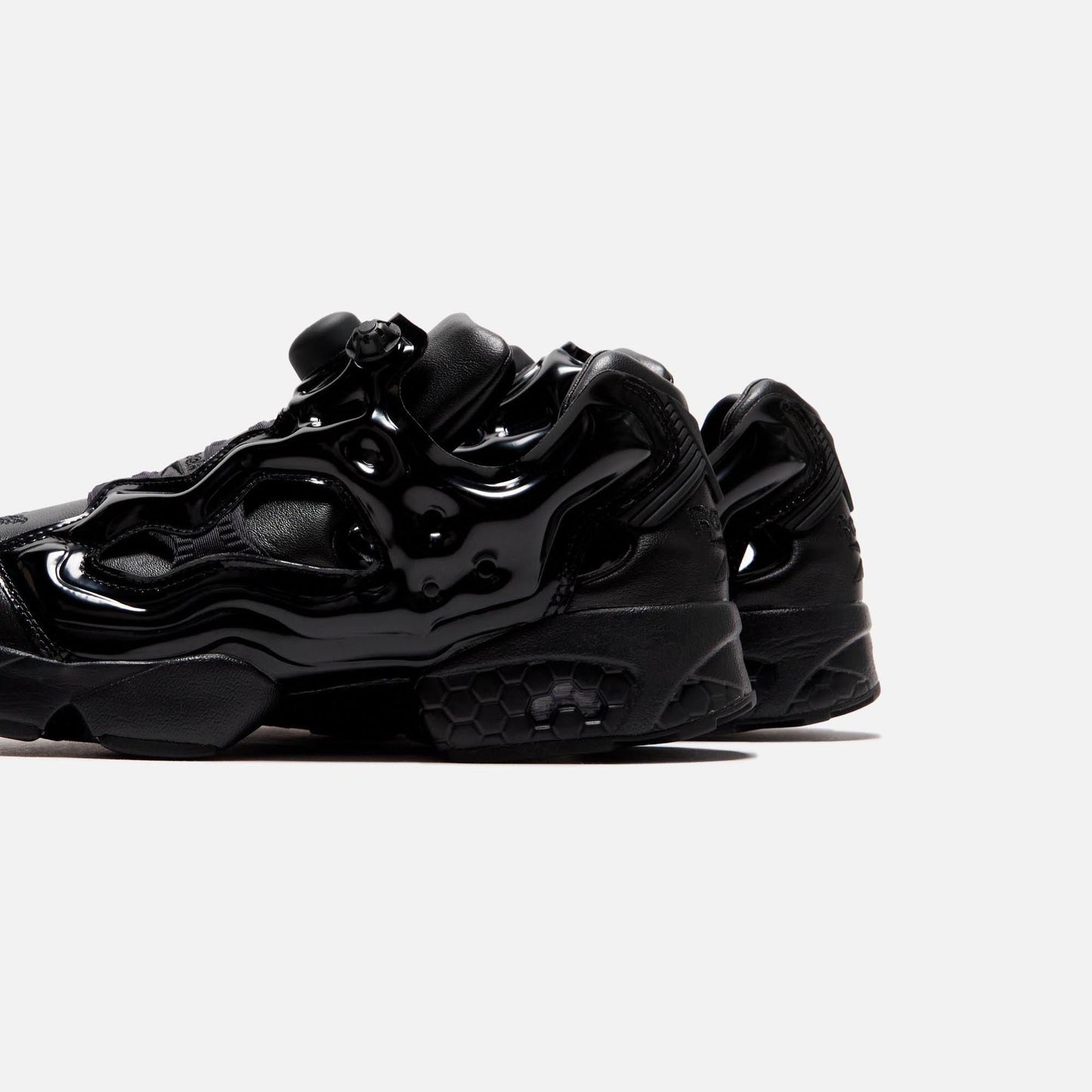 Men|Women Kith Reebok x Needles InstaPump Fury 94 - Black / Black / Black