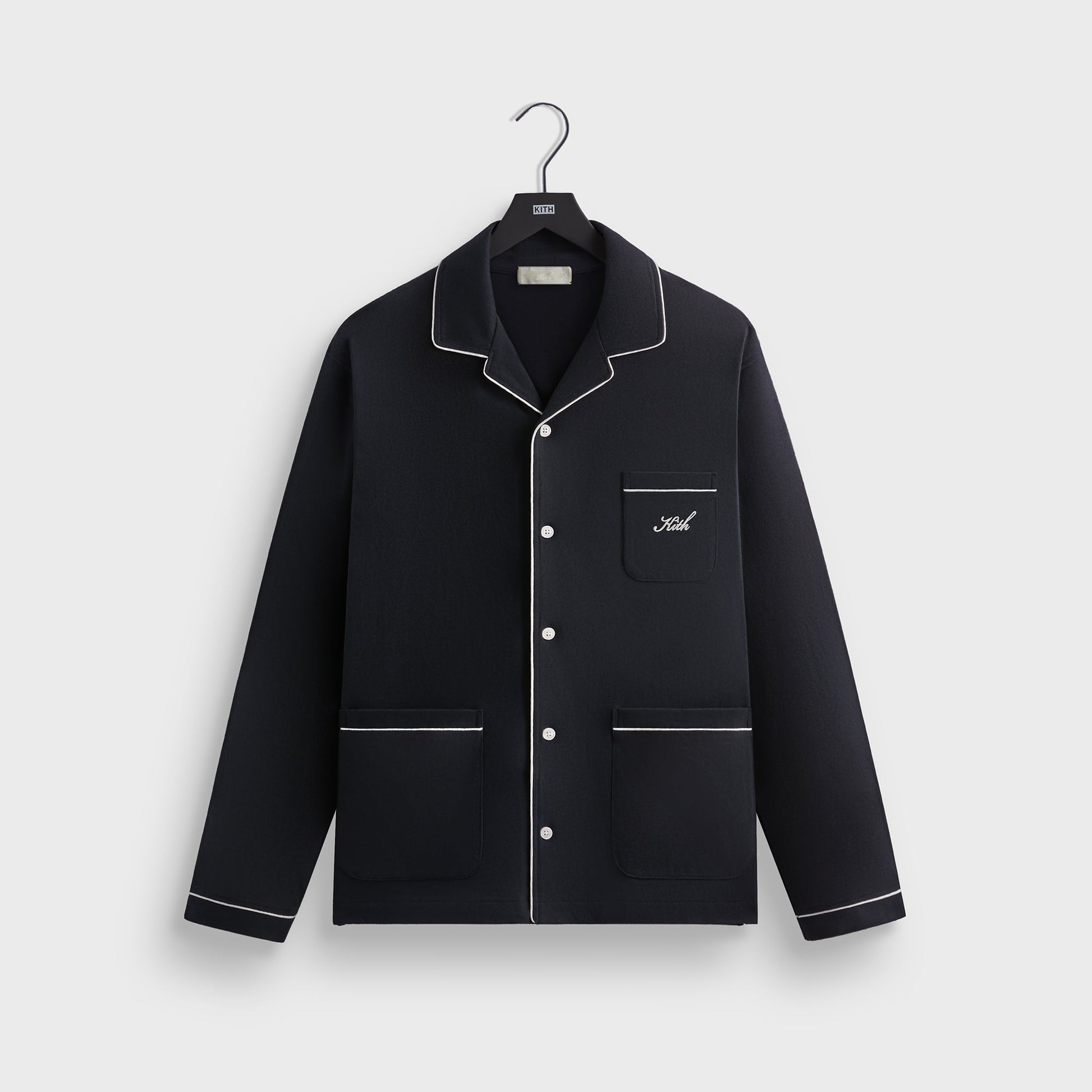 Men|Kids Kith Kith Script Pajama Set - Black