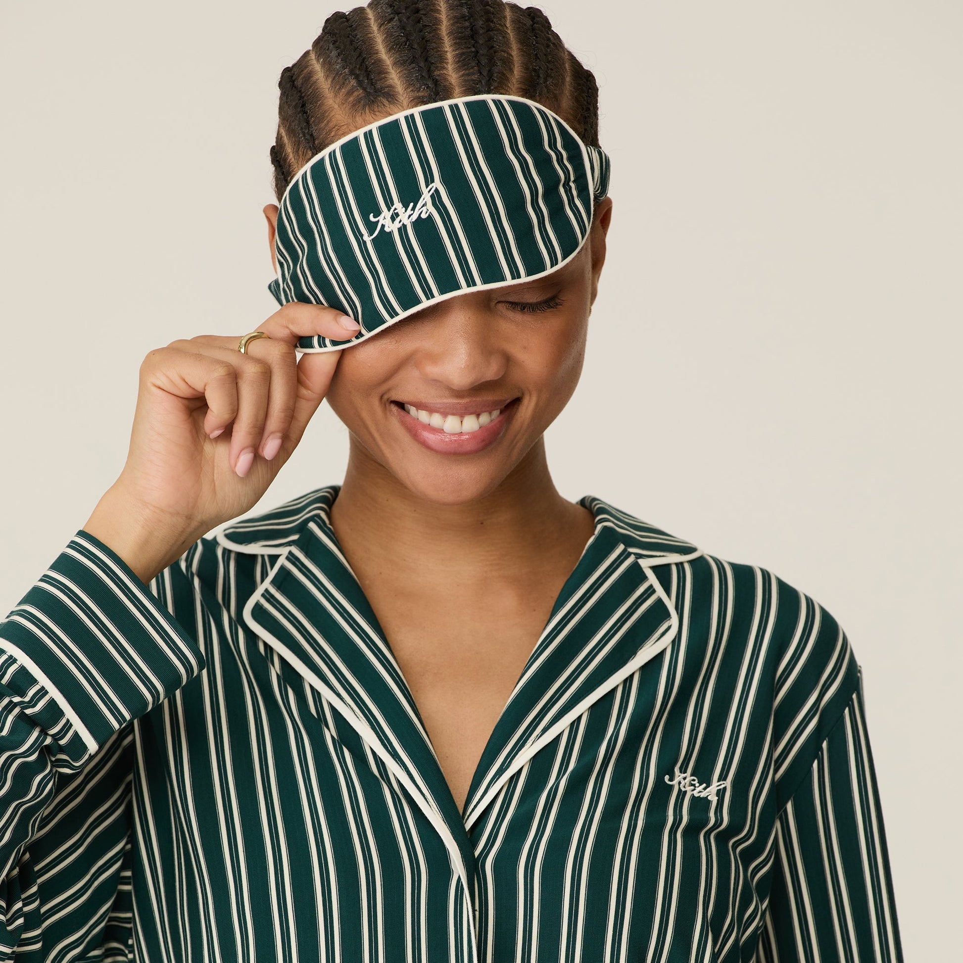 Women Kith Kith Women Striped Pajama Set - Chronicle