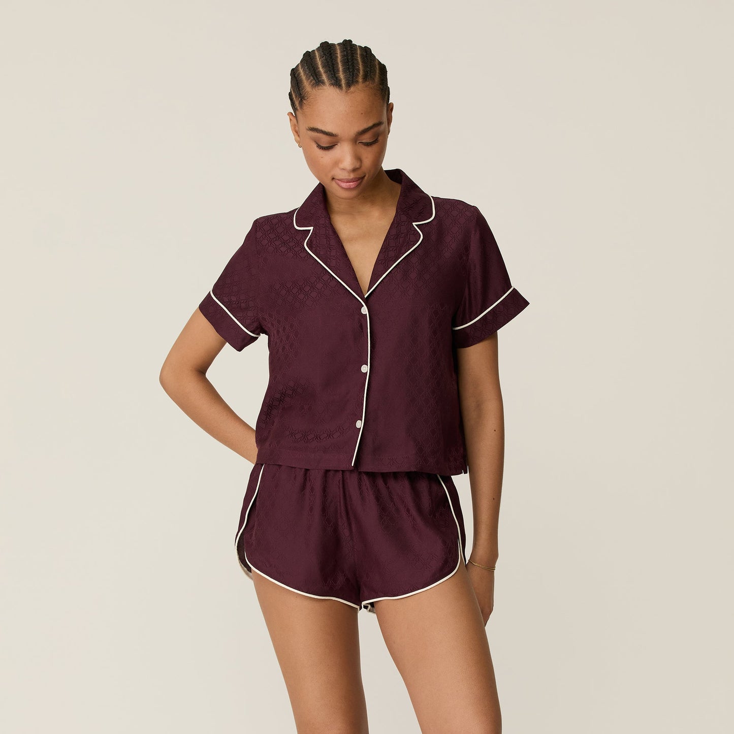 Women Kith Kith Women Crest Monogram Pajama Set - Essence