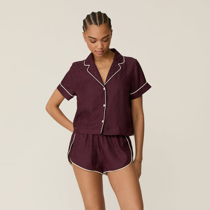 Women Kith Kith Women Crest Monogram Pajama Set - Essence