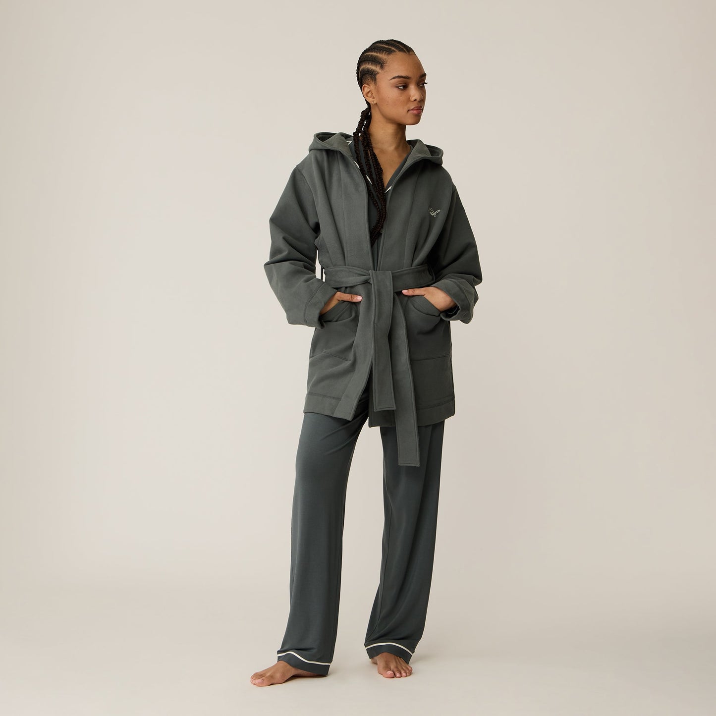 Women Kith Kith Women Hooded Robe - Machine