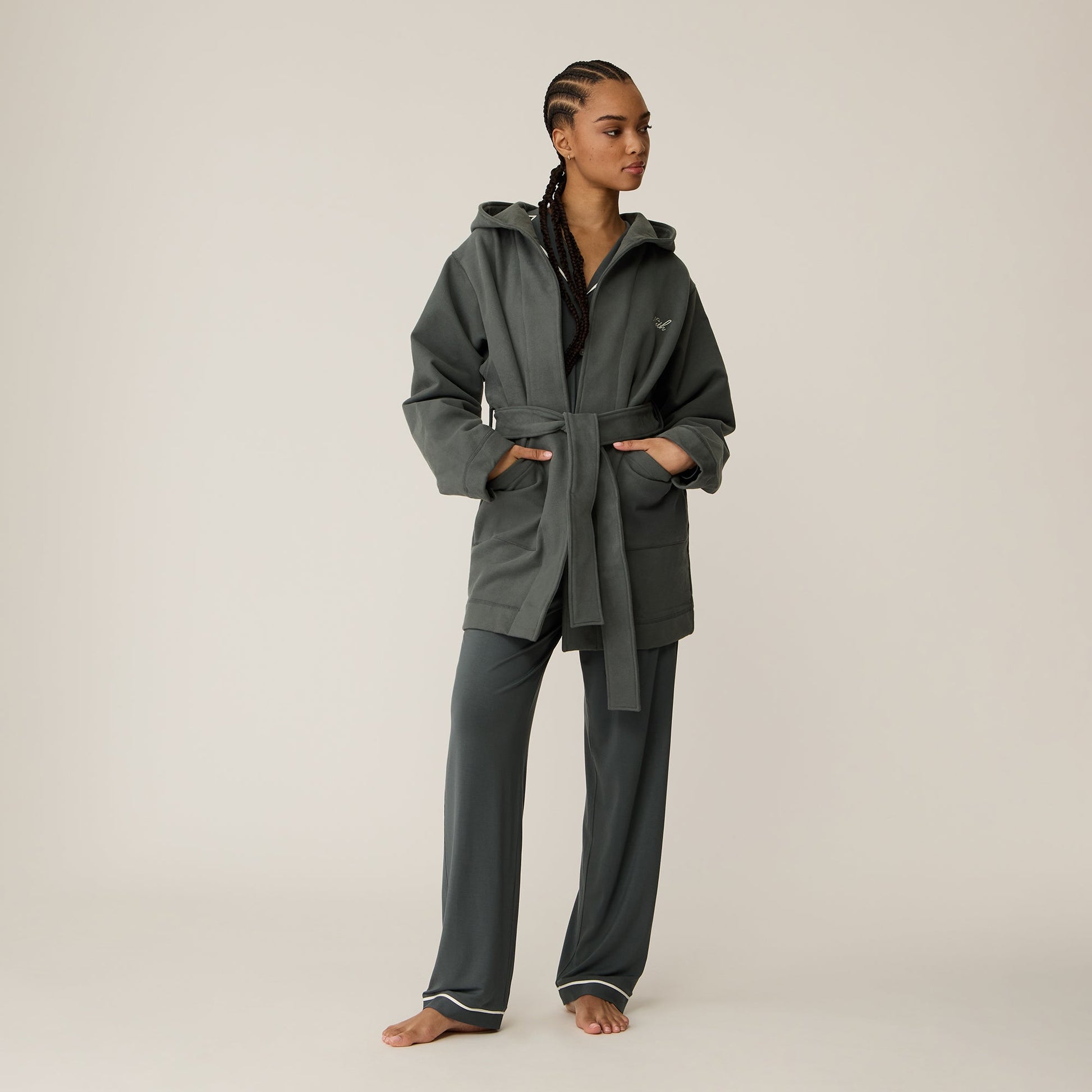 Women Kith Kith Women Hooded Robe - Machine
