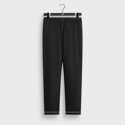 Men Kith Kith Crest Monogram Pajama Set - Black