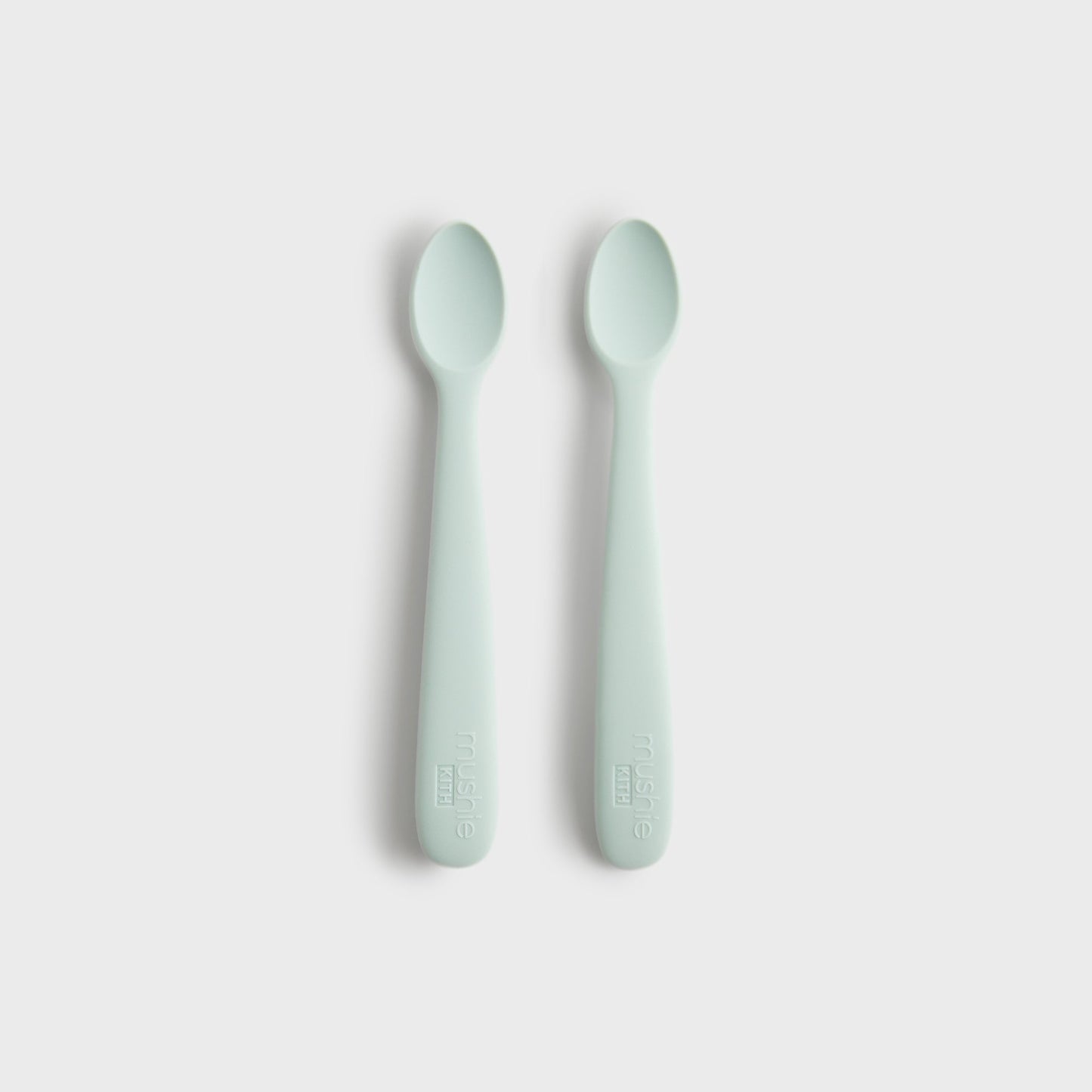 Kids|Women Kith Kith Kids for Mushie Silicone Feeding Spoon 2 Pack - Helium