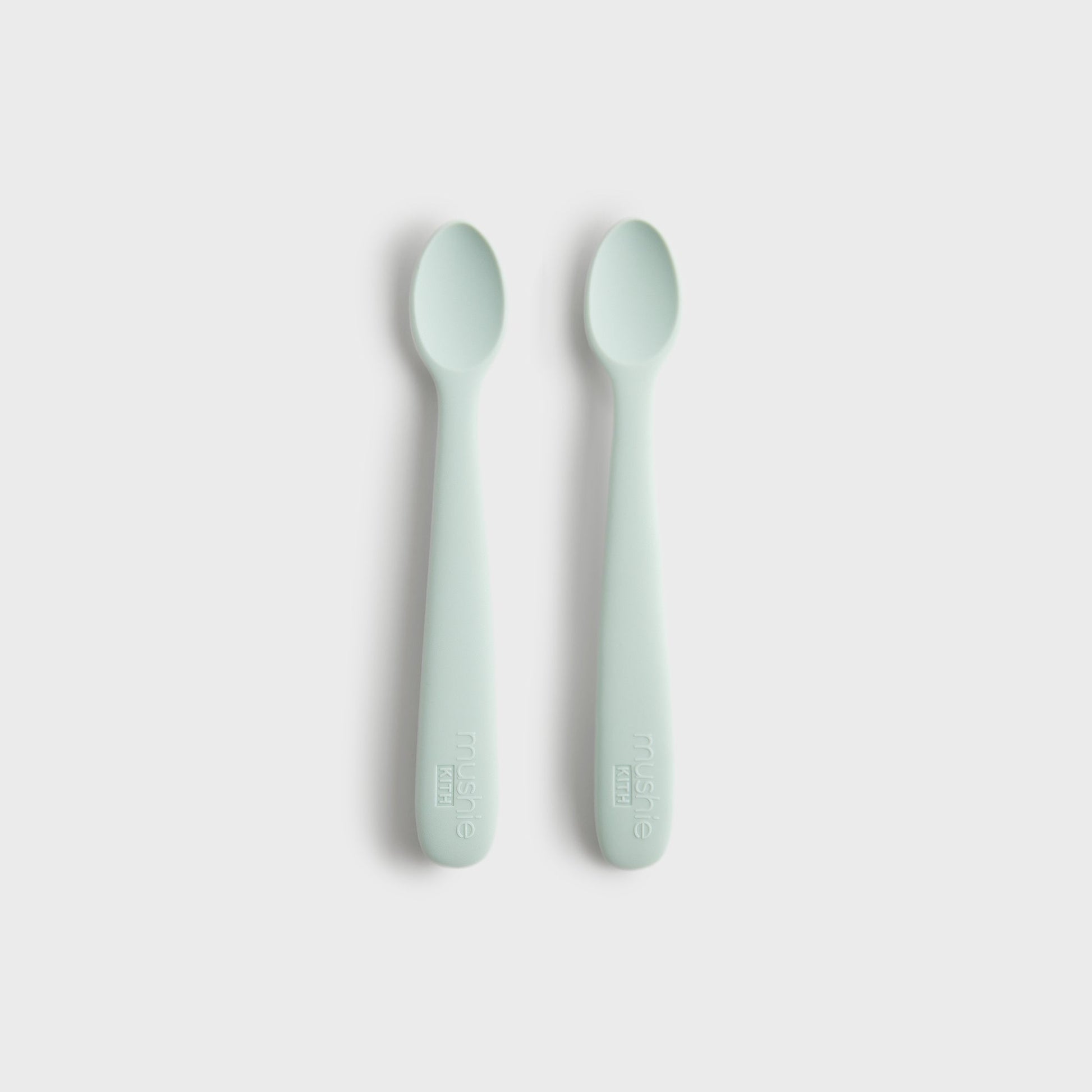 Kids|Women Kith Kith Kids for Mushie Silicone Feeding Spoon 2 Pack - Helium