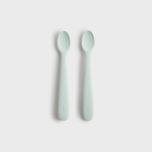 Kids|Women Kith Kith Kids for Mushie Silicone Feeding Spoon 2 Pack - Helium