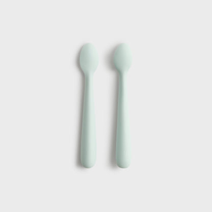 Kids|Women Kith Kith Kids for Mushie Silicone Feeding Spoon 2 Pack - Helium