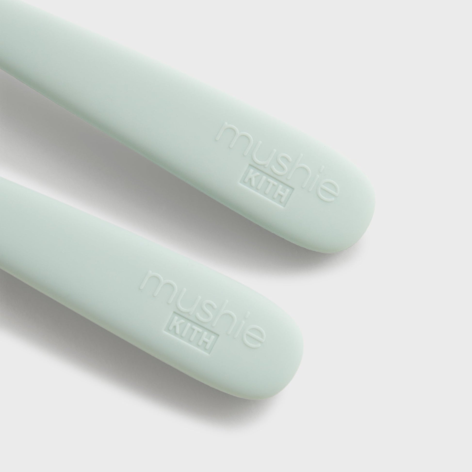 Kids|Women Kith Kith Kids for Mushie Silicone Feeding Spoon 2 Pack - Helium