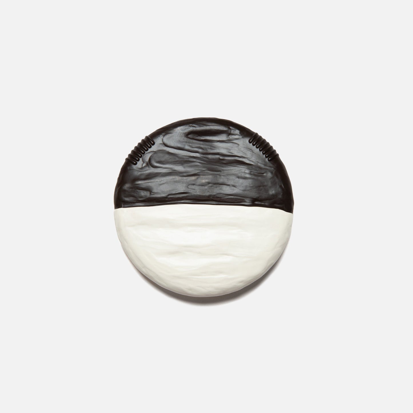 Kids Kith PiccoliNY Teether - Bubbies Black & White Cookie