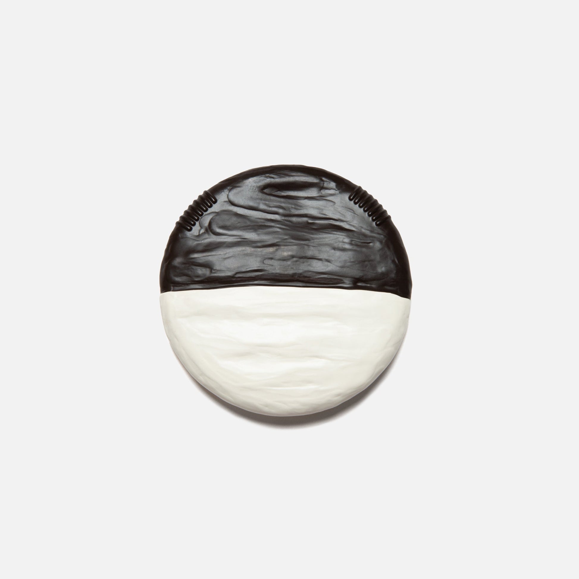 Kids Kith PiccoliNY Teether - Bubbies Black & White Cookie