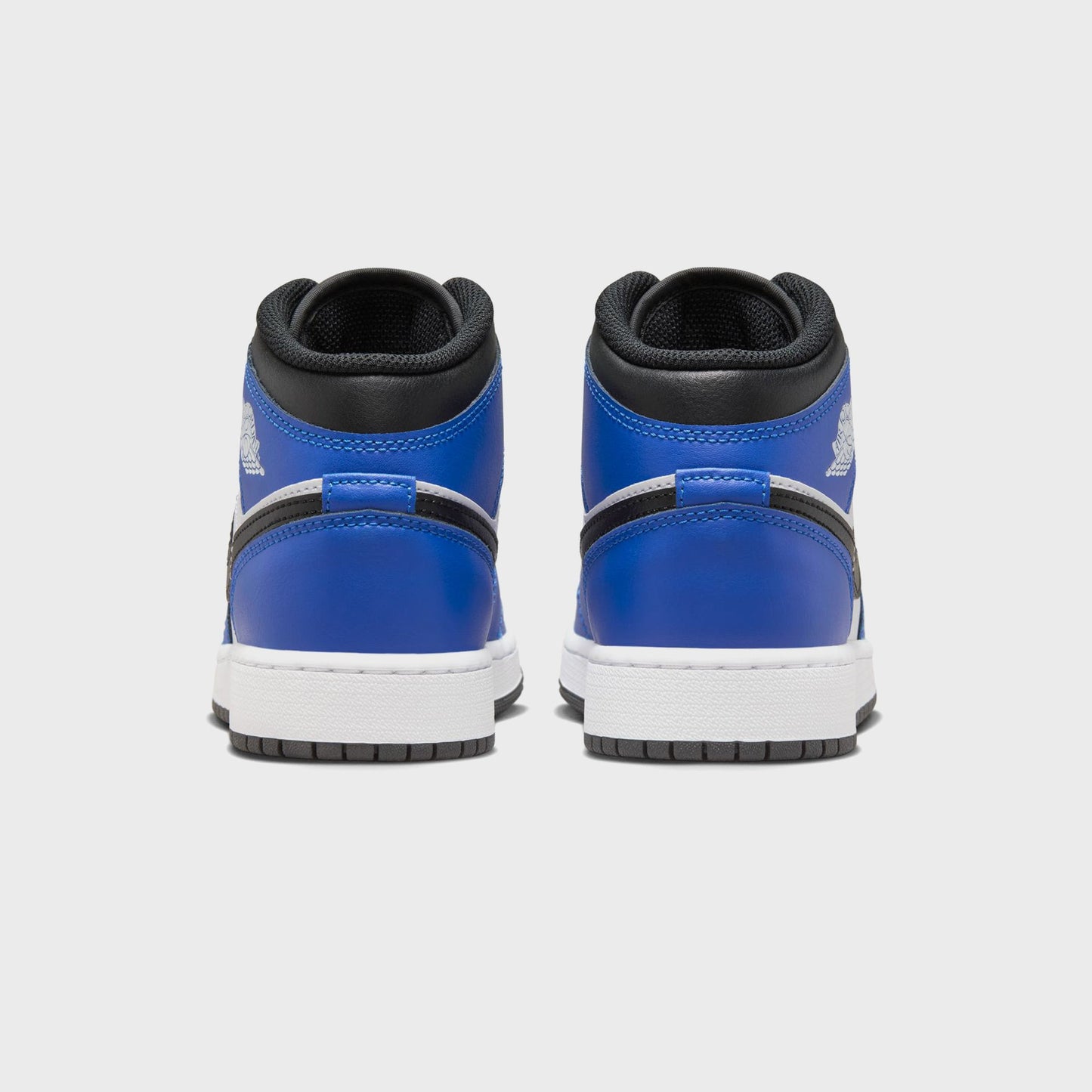 Men|Women|Kids Kith Jordan GS Air Jordan 1 Mid - Game Royal / Black / White