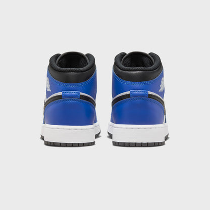 Men|Women|Kids Kith Jordan GS Air Jordan 1 Mid - Game Royal / Black / White