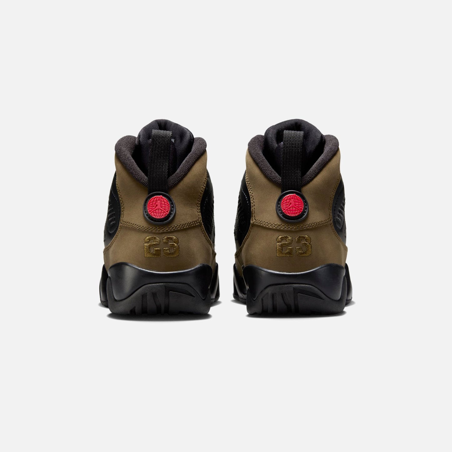 Kids Kith Jordan GS Air Jordan 9 Retro - Black / Light Olive / Varsity Red