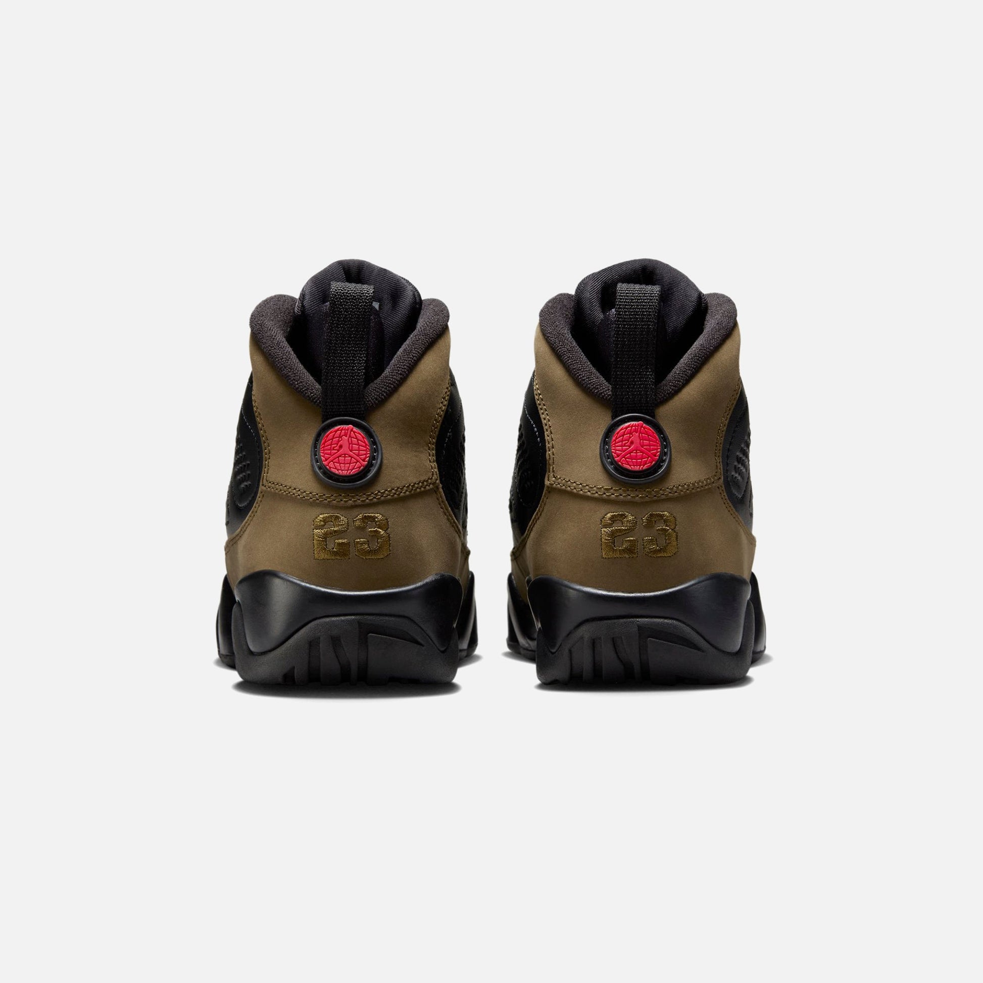 Kids Kith Jordan GS Air Jordan 9 Retro - Black / Light Olive / Varsity Red