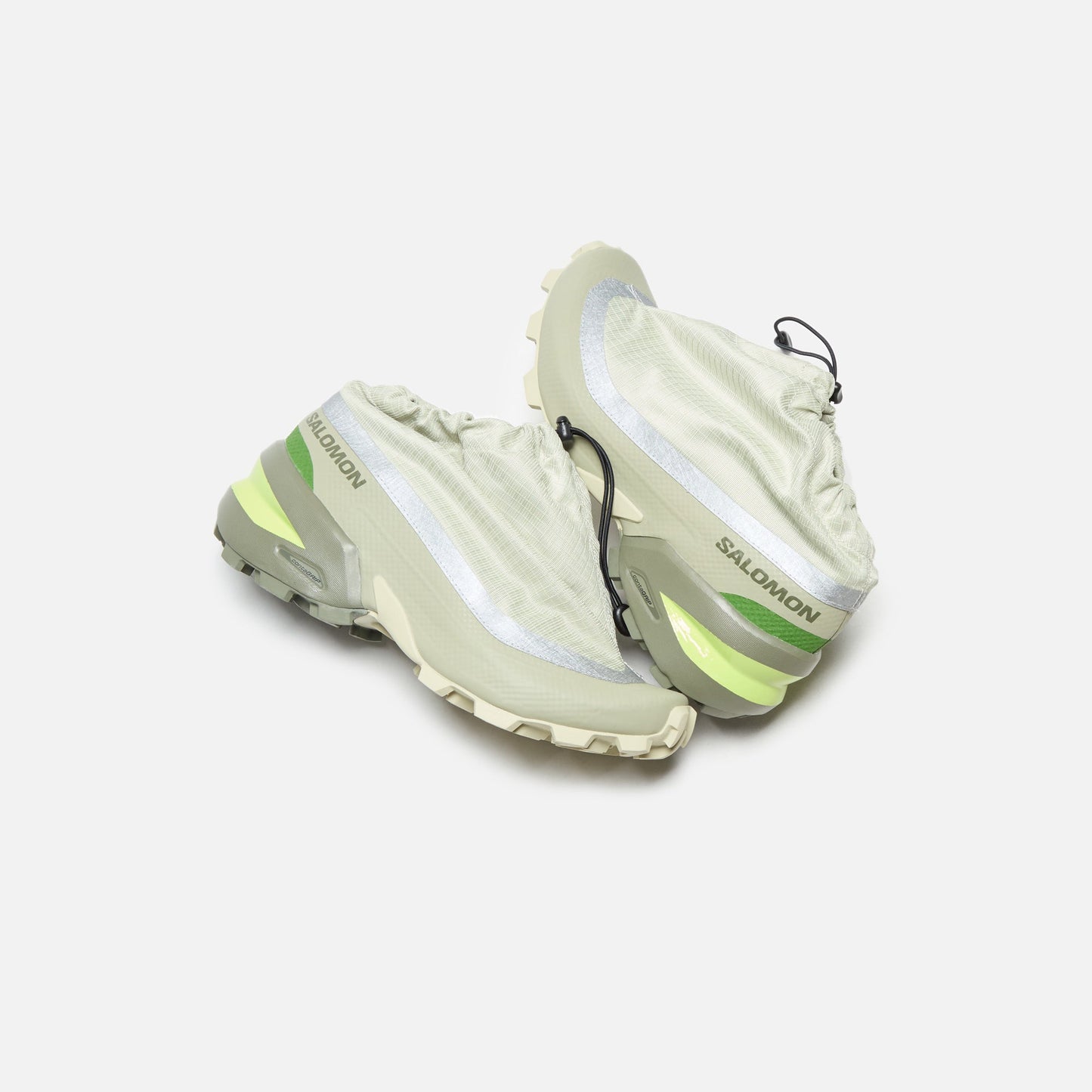 Men Kith Salomon x MM6 Maison Margiela Cross Low - Alfalfa / Tea / Sharp Green