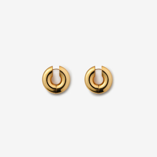 Men|Women Kith Eliou Jumbo Devon Hoops - Gold
