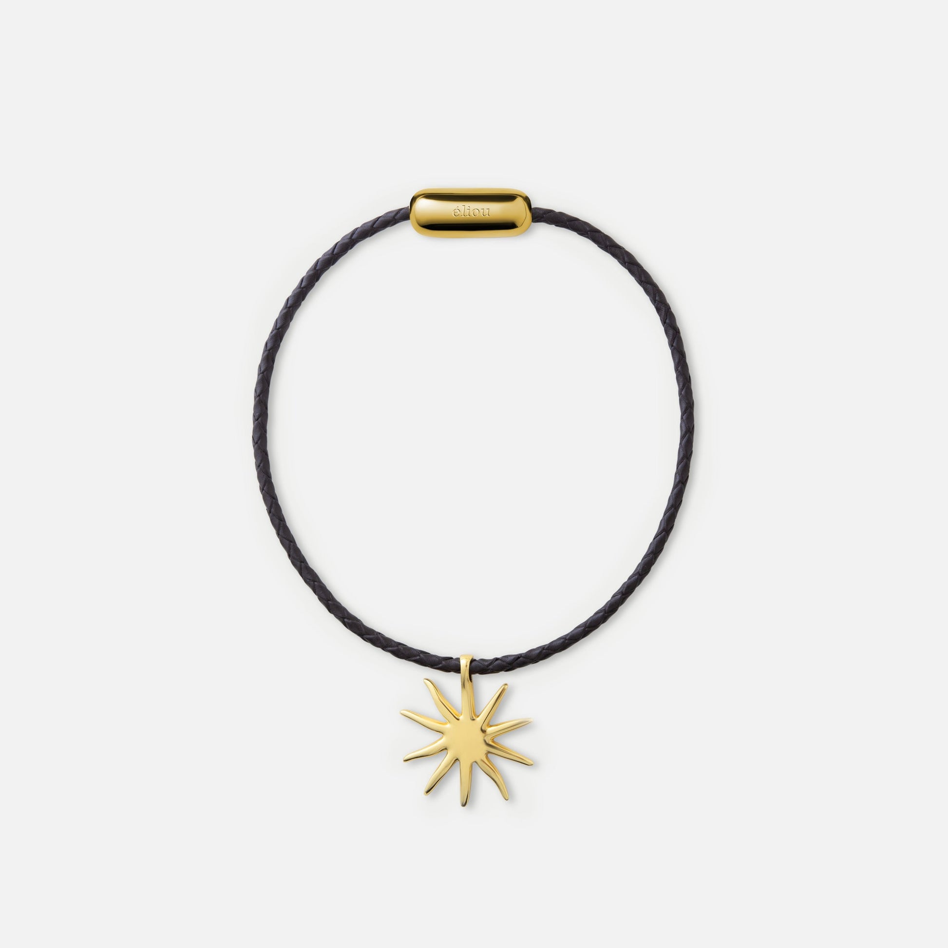 Men|Women Kith Eliou Soluna Necklace - Black / Gold