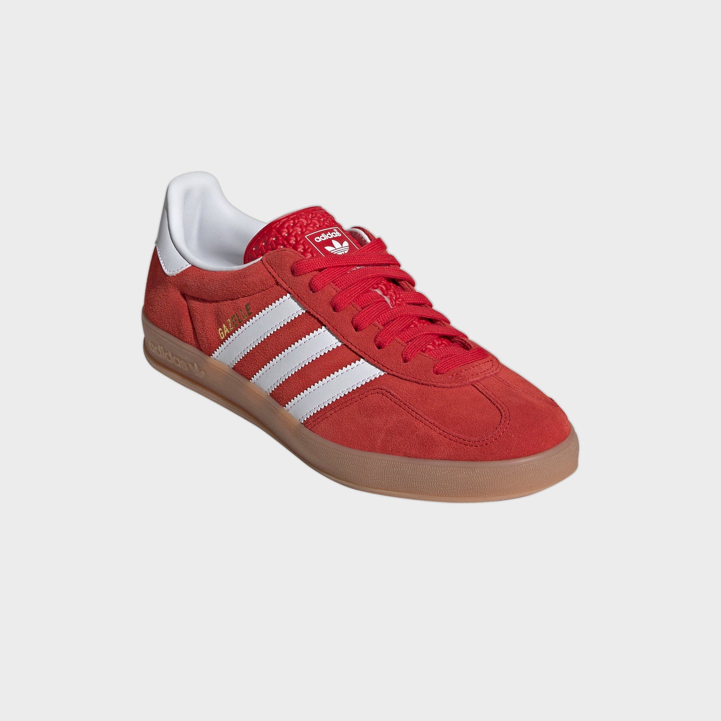 Men Kith adidas Gazelle Indoor - Better Scarlet / Cloud White / Gum