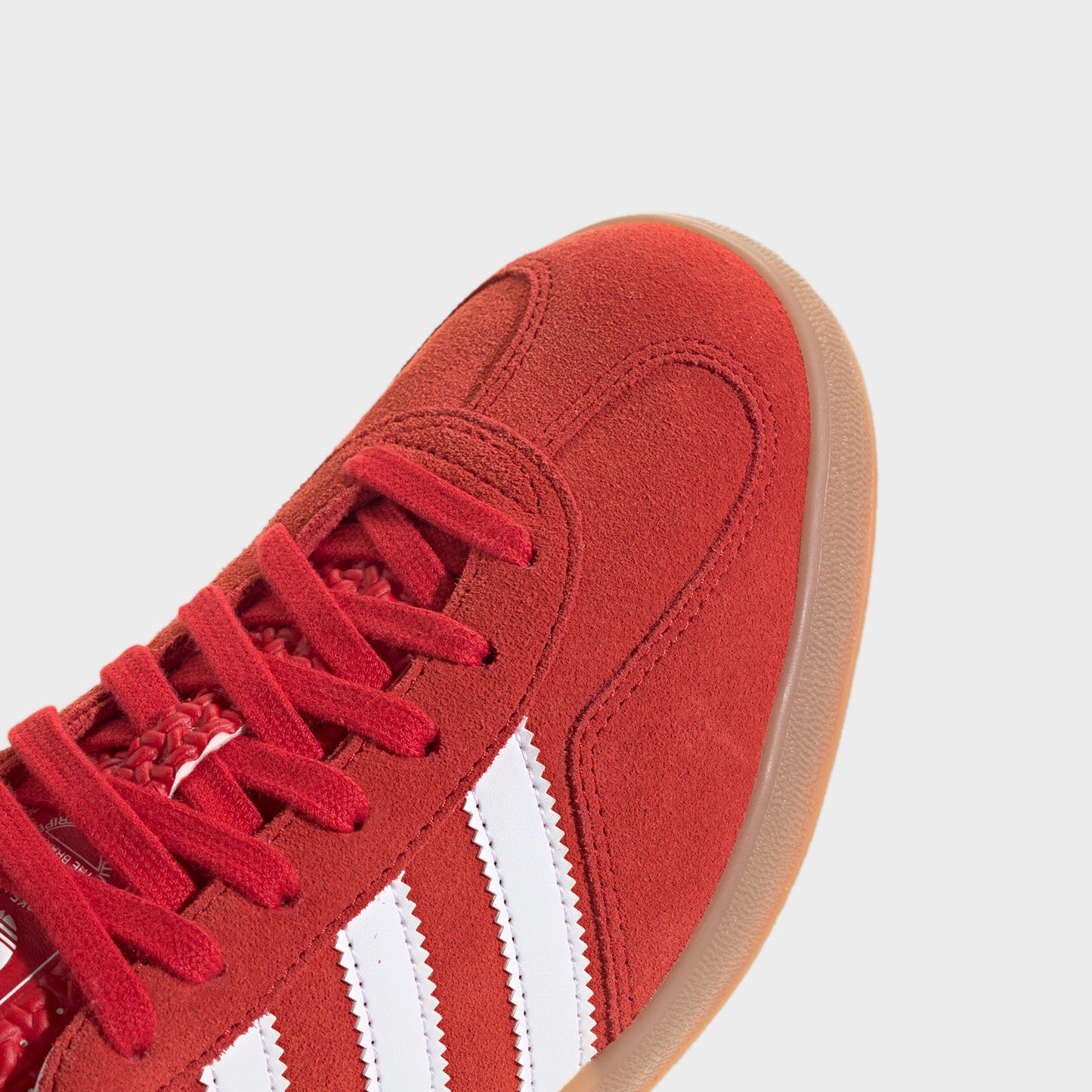 Men Kith adidas Gazelle Indoor - Better Scarlet / Cloud White / Gum