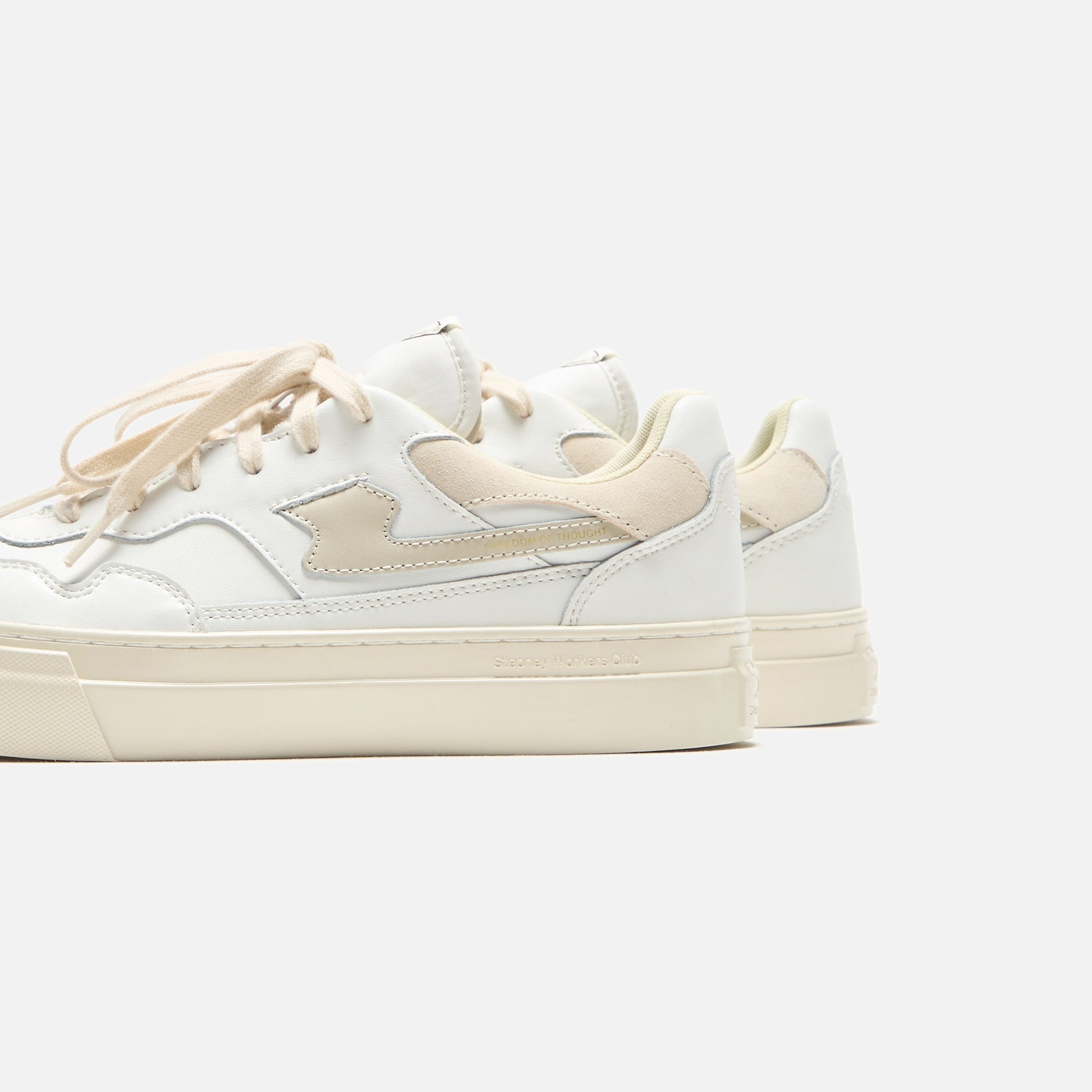 Men Kith Stepney Workers Club Pearl S-Strike - White / Putty