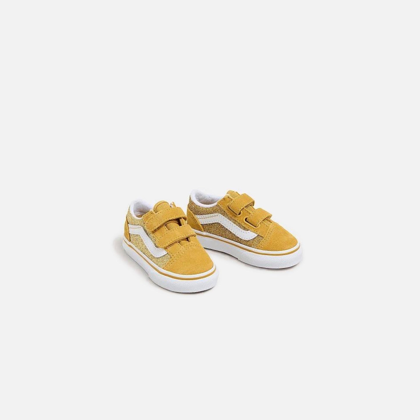 Kids Kith VANS TD Old Skool V Glitter - Champagne Gold