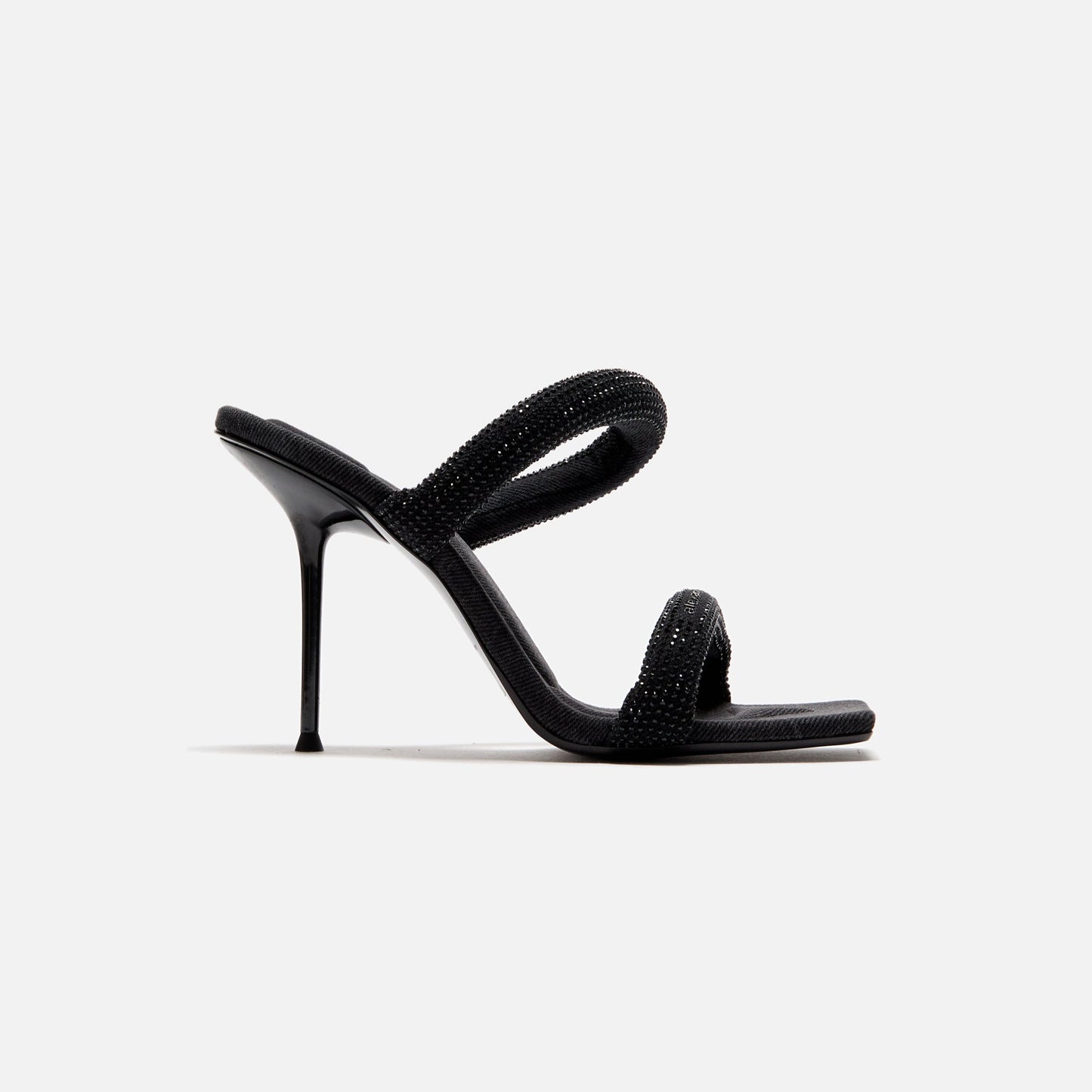 Men|Women Kith Alexander Wang Julie Tubular Sandal - Washed Black