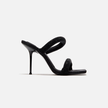 Men|Women Kith Alexander Wang Julie Tubular Sandal - Washed Black