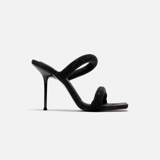 Men|Women Kith Alexander Wang Julie Tubular Sandal - Washed Black