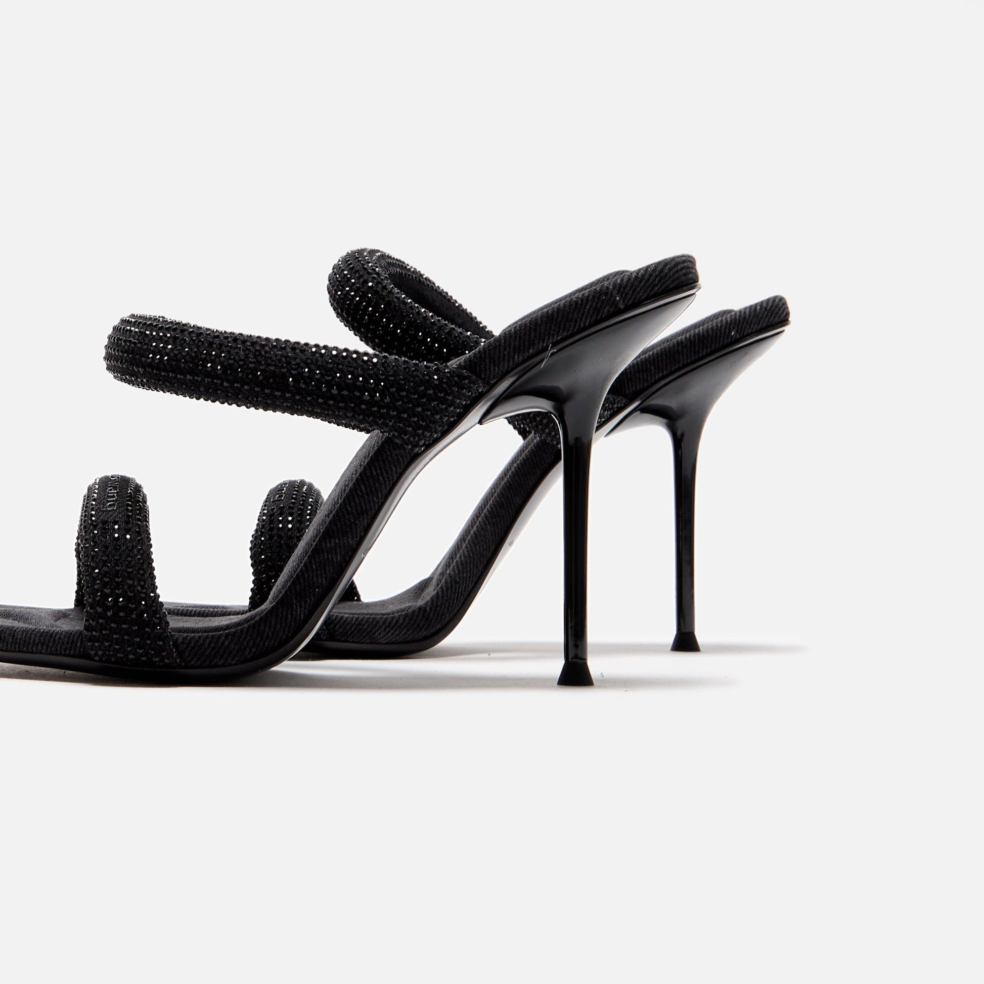 Men|Women Kith Alexander Wang Julie Tubular Sandal - Washed Black