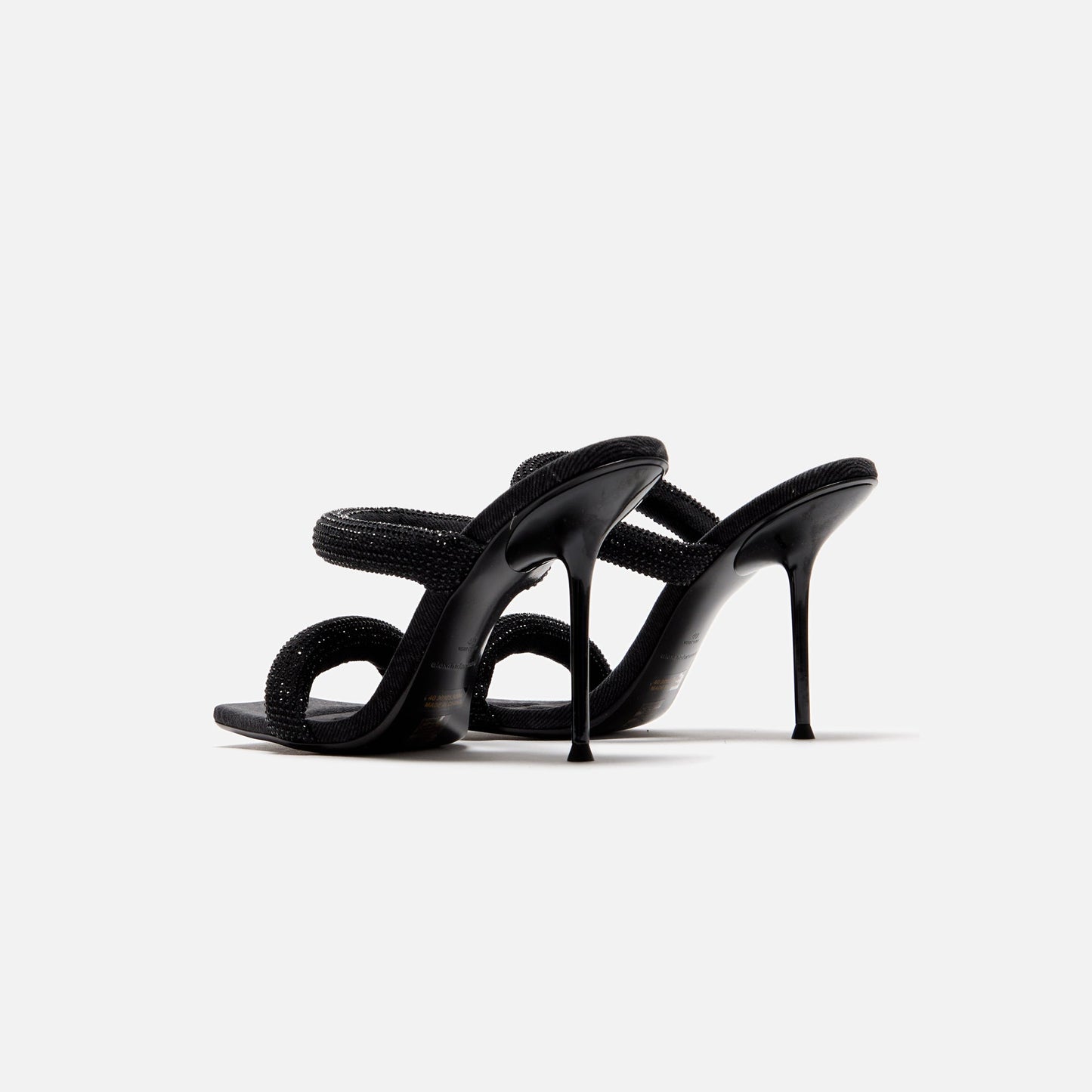 Men|Women Kith Alexander Wang Julie Tubular Sandal - Washed Black