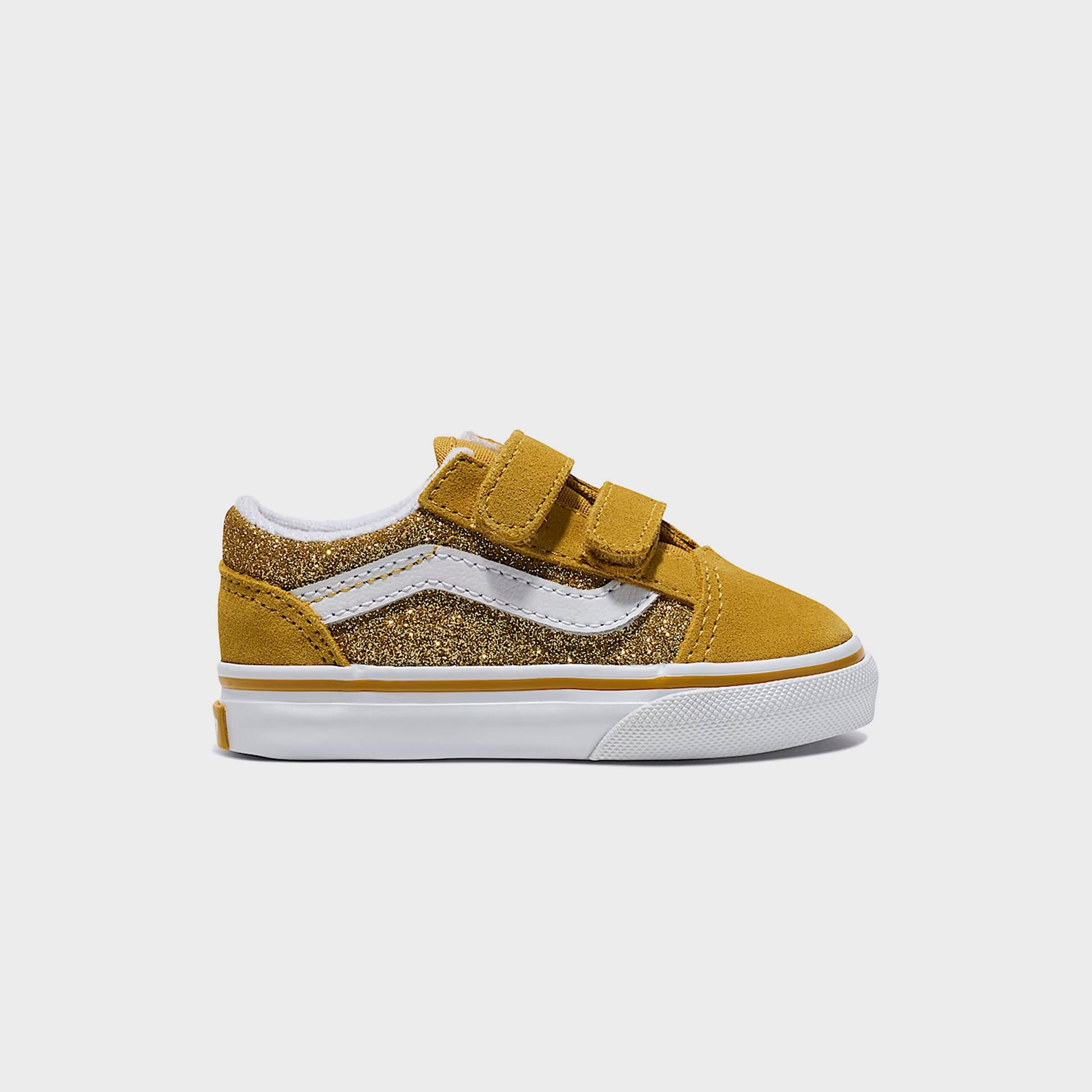 Kids Kith VANS PS Old Skool Glitter - Champagne Gold