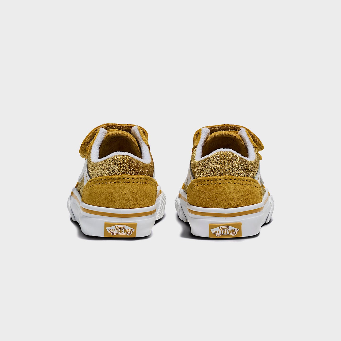 Kids Kith VANS PS Old Skool Glitter - Champagne Gold