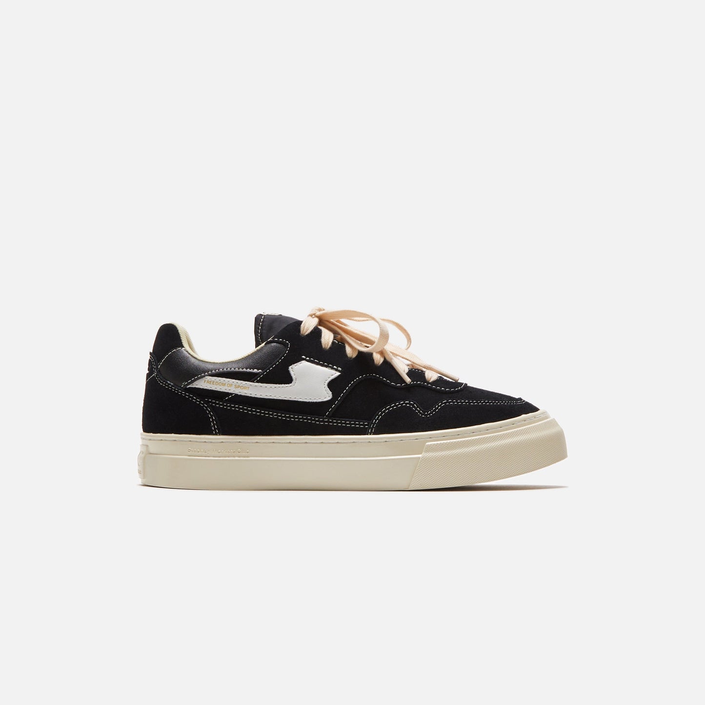 Men Kith Stepney Workers Club Pearl S-Strike Suede - Black / White