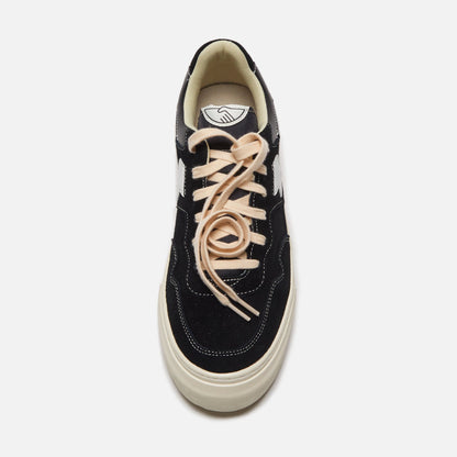 Men Kith Stepney Workers Club Pearl S-Strike Suede - Black / White
