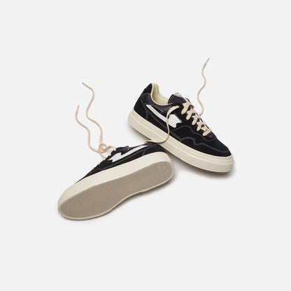 Men Kith Stepney Workers Club Pearl S-Strike Suede - Black / White