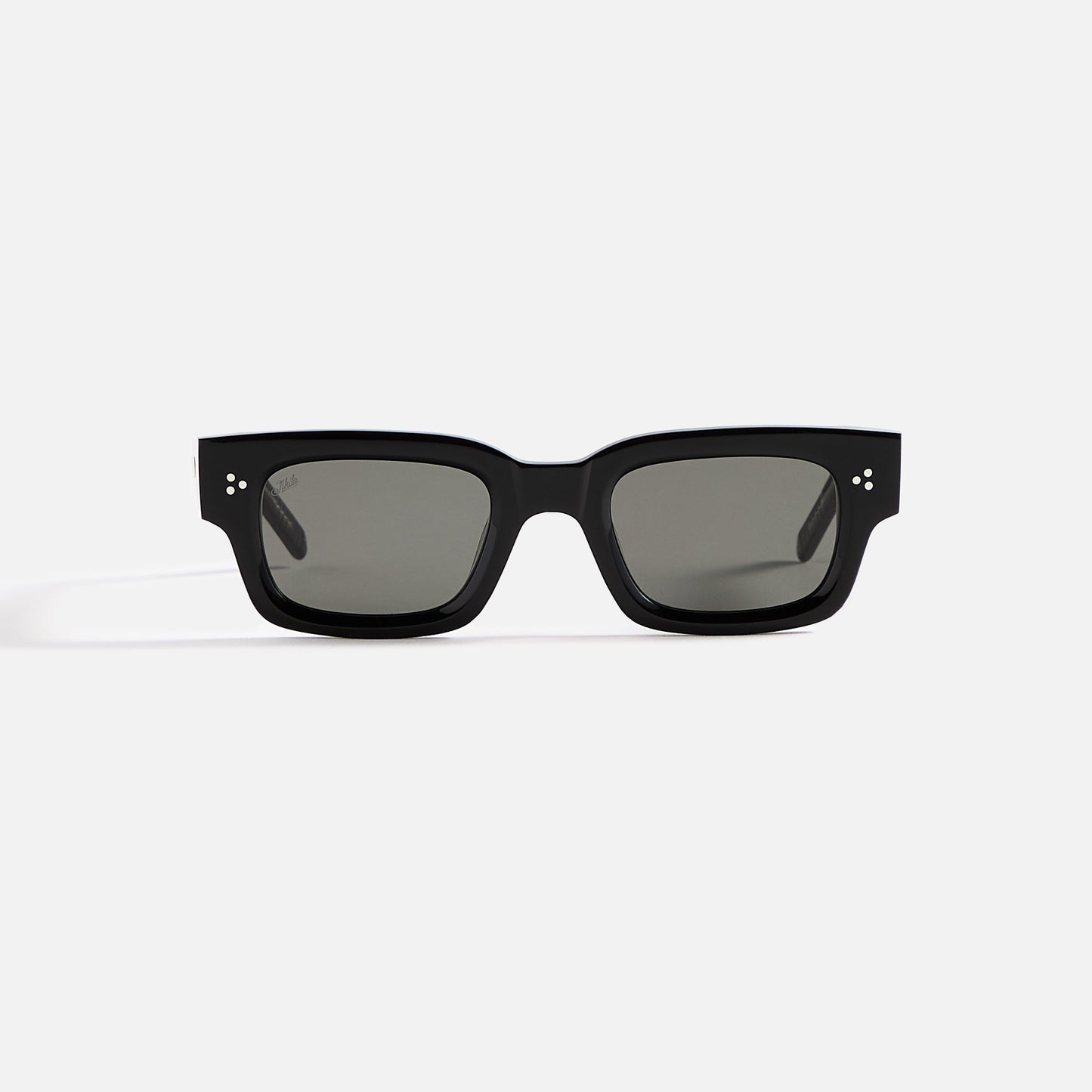 Men|Women Kith AKILA Syndicate Sunglasses - Black / Black