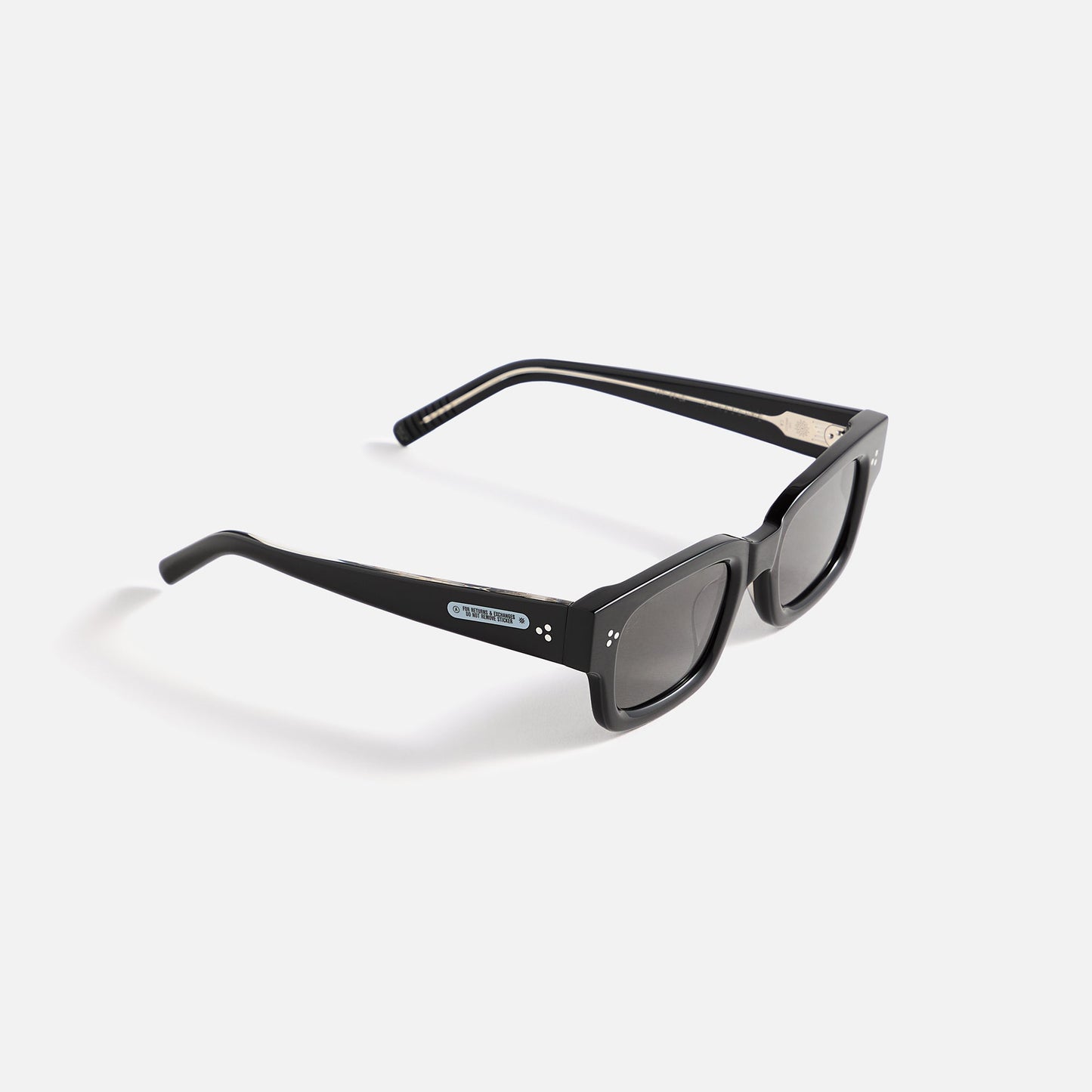 Men|Women Kith AKILA Syndicate Sunglasses - Black / Black