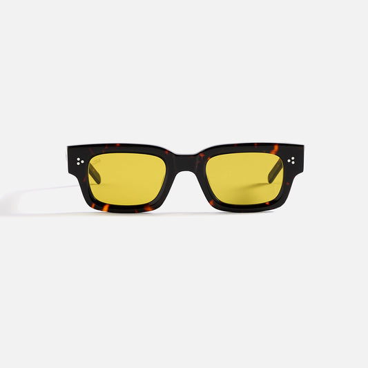 Men|Women Kith AKILA Syndicate Sunglasses - Tokyo Tortoise / Olive
