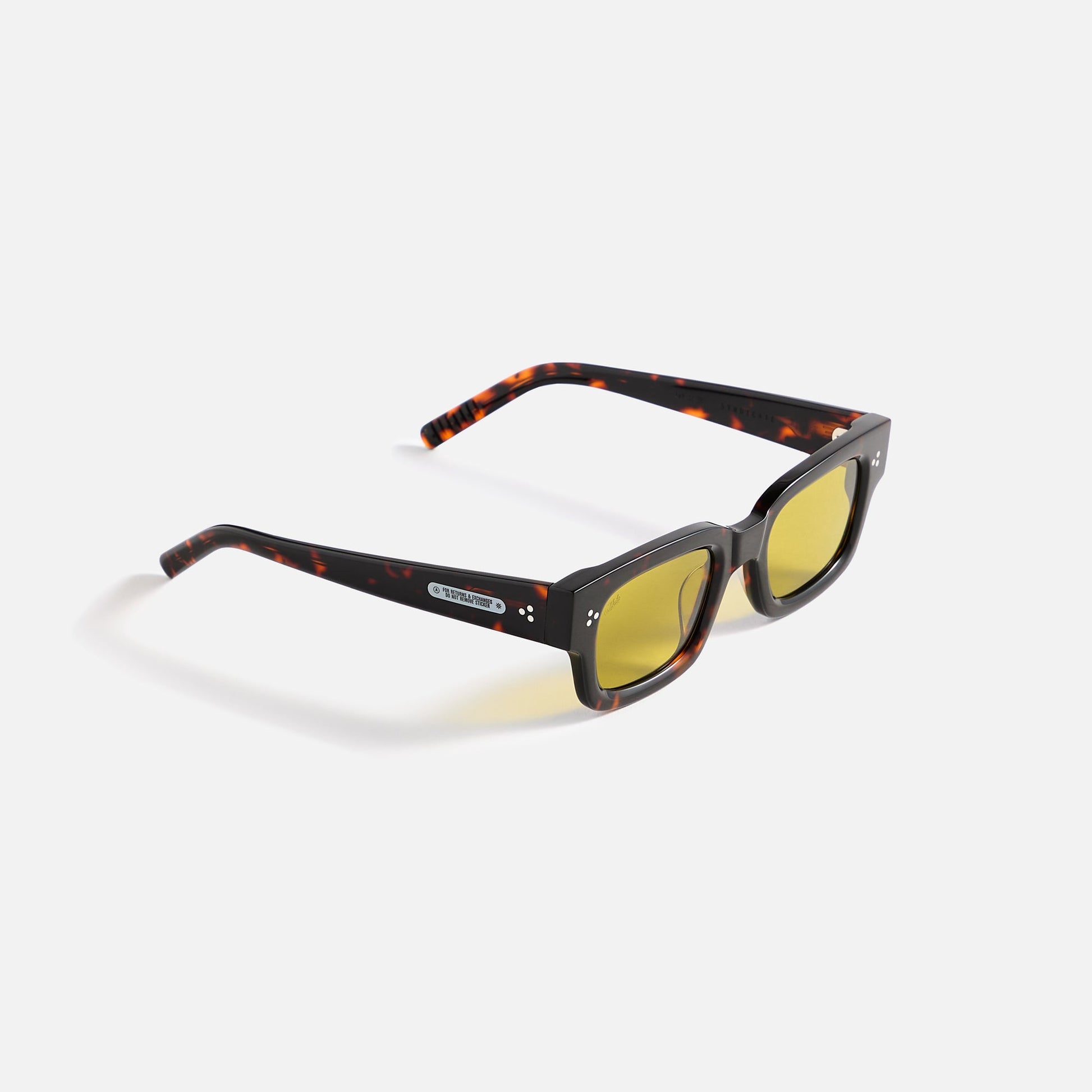 Men|Women Kith AKILA Syndicate Sunglasses - Tokyo Tortoise / Olive