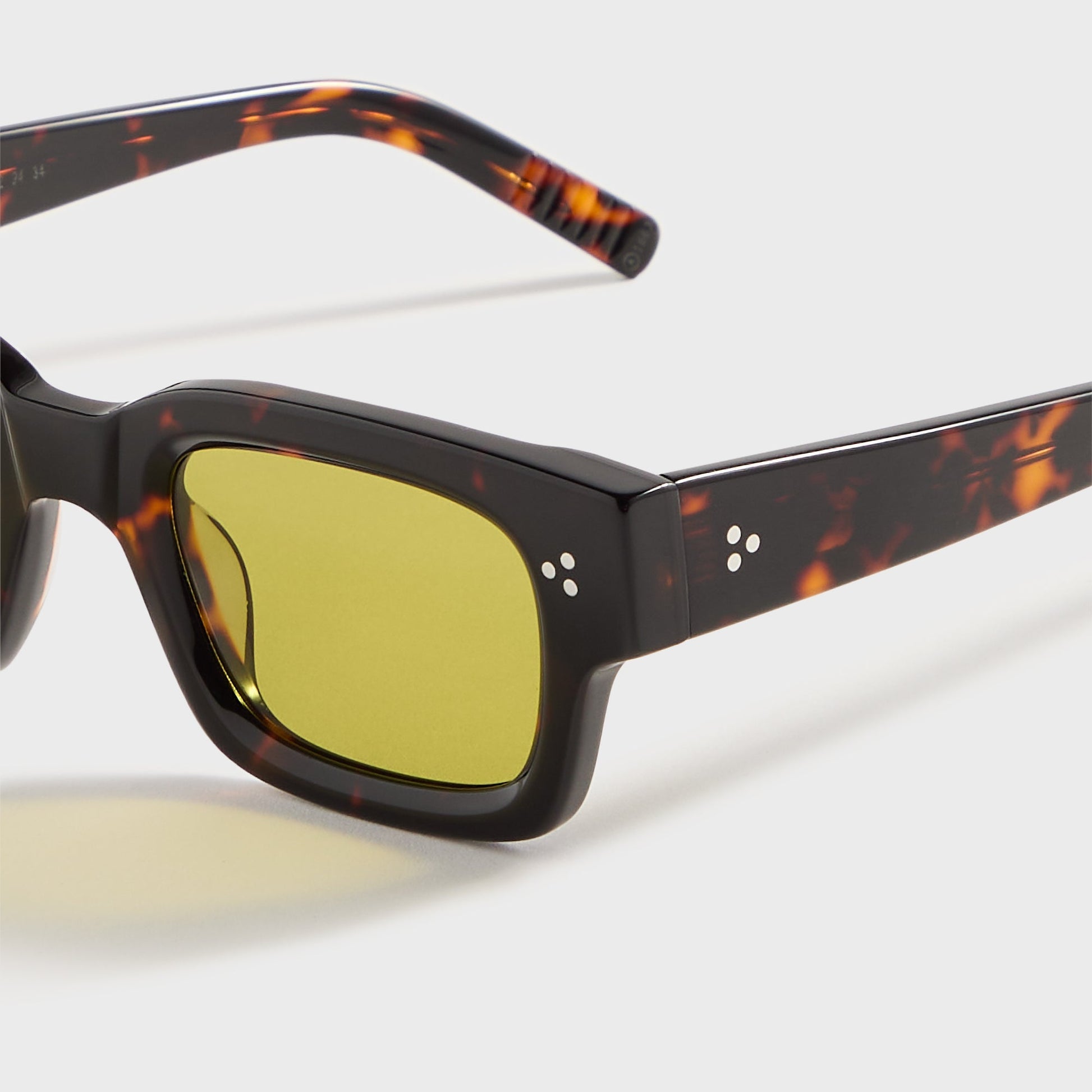 Men|Women Kith AKILA Syndicate Sunglasses - Tokyo Tortoise / Olive