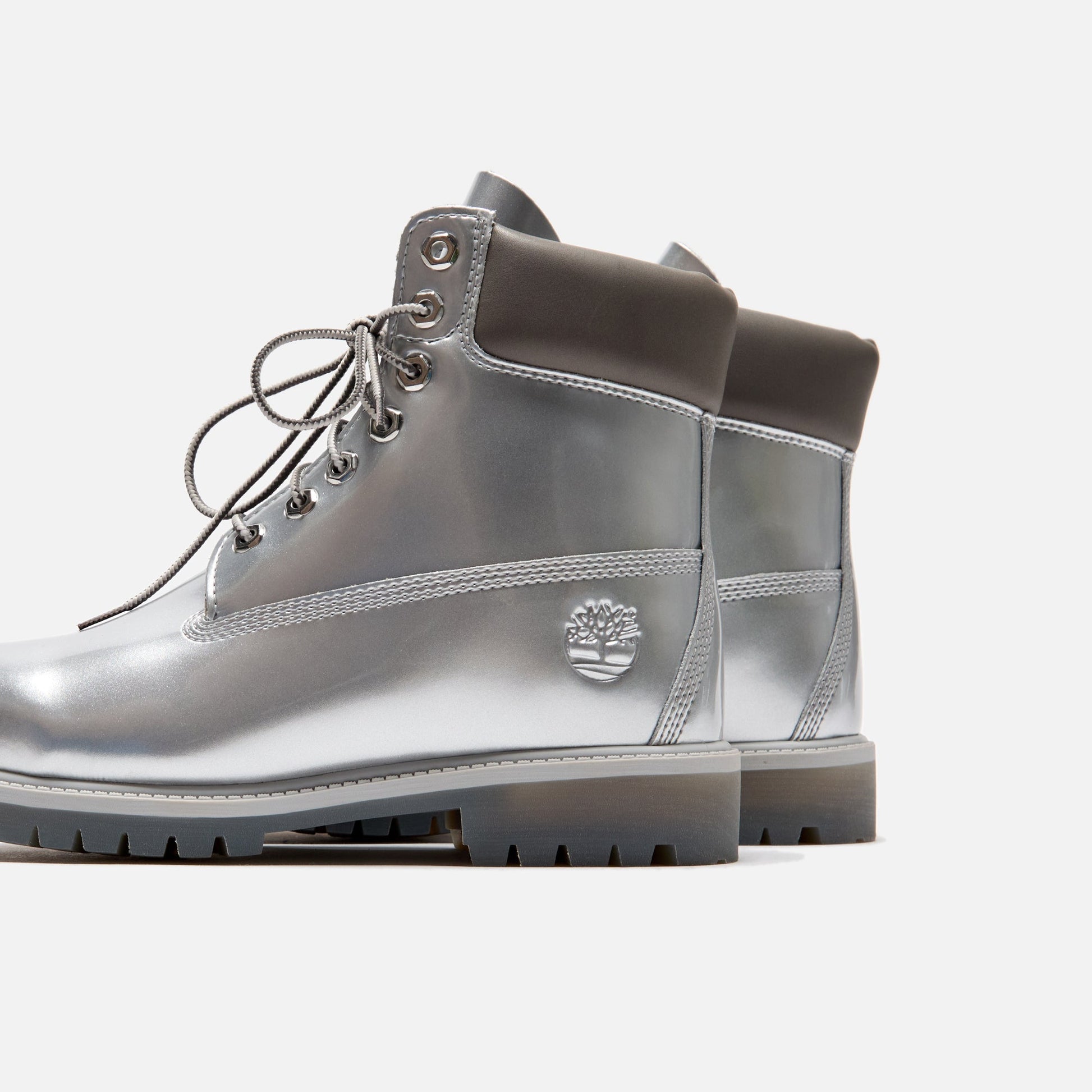Men|Women Kith Timberland x Veneda Carter 6 Inch Boot - Silver