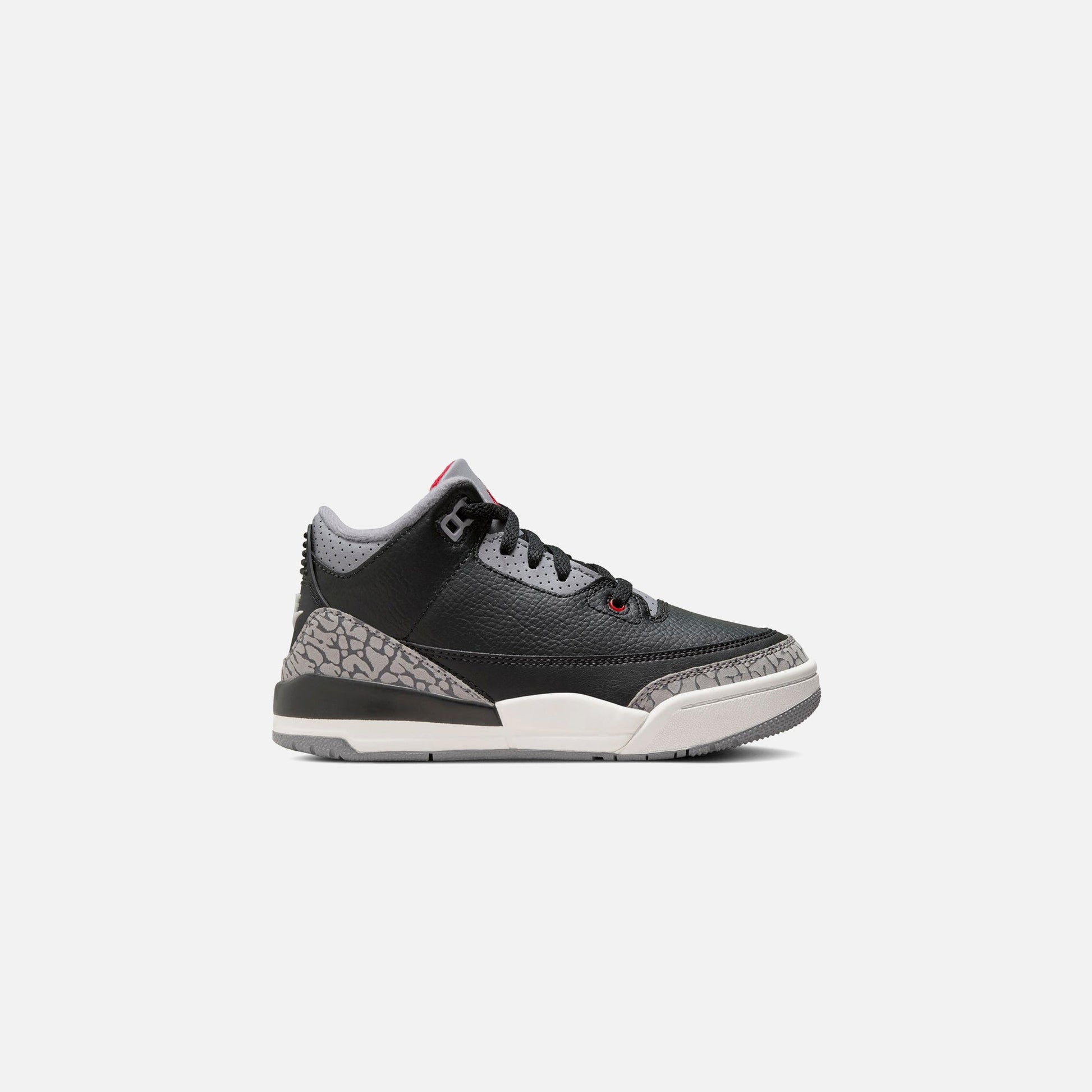 Kids Kith Jordan PS Air Jordan 3 Retro - Black / Fire Red / Cement Grey / Sail