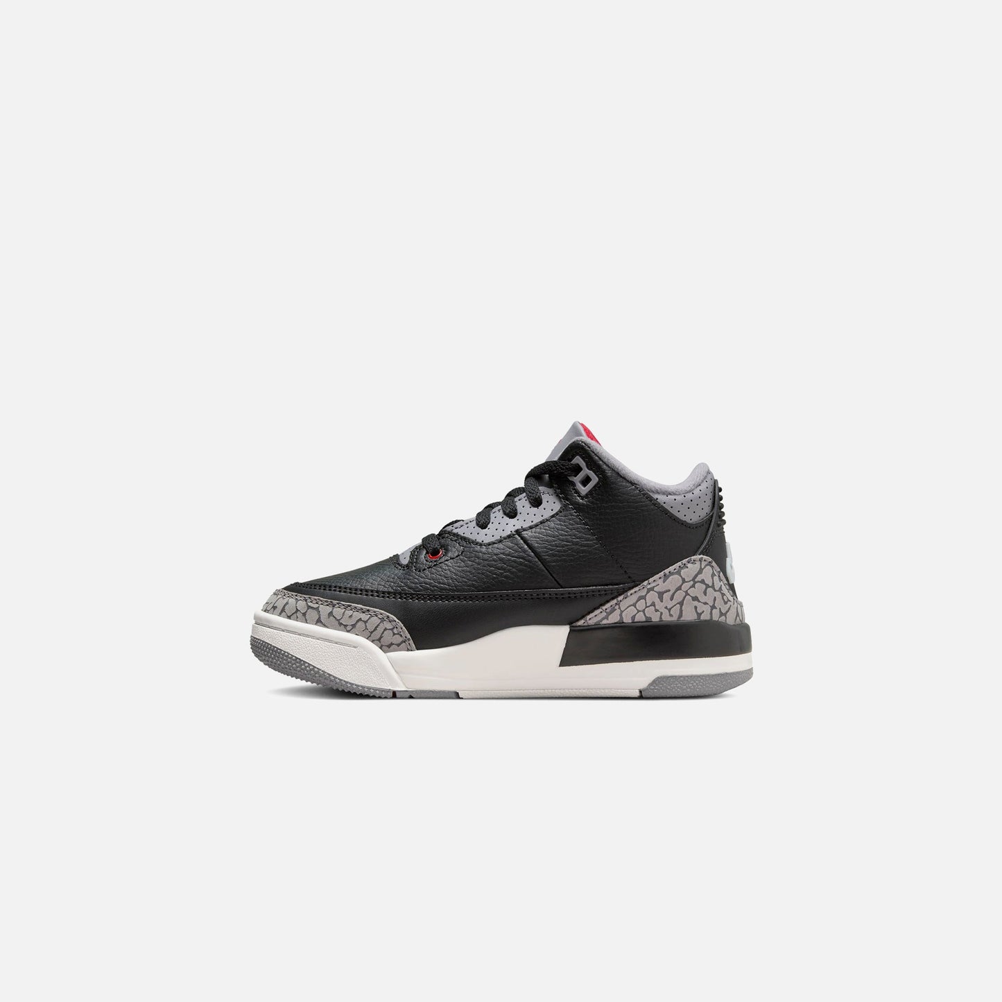Kids Kith Jordan PS Air Jordan 3 Retro - Black / Fire Red / Cement Grey / Sail
